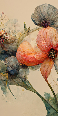 Estor enrollable de tela Flor