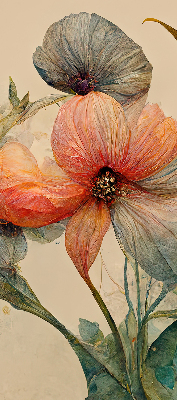 Estor enrollable de tela Flor