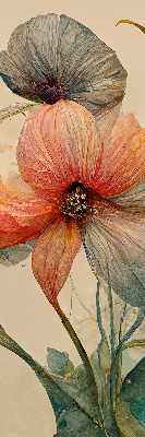 Estor enrollable de tela Flor
