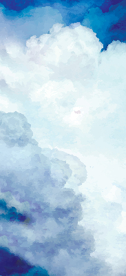Estor decorativo nubes