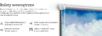 Estor decorativo nubes