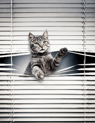 Estor decorativo de gato