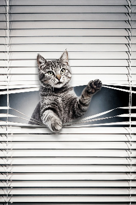 Estor decorativo de gato