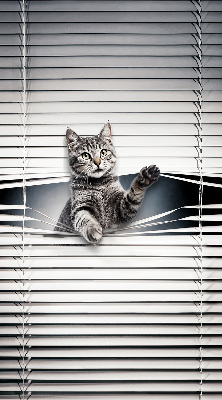 Estor decorativo de gato