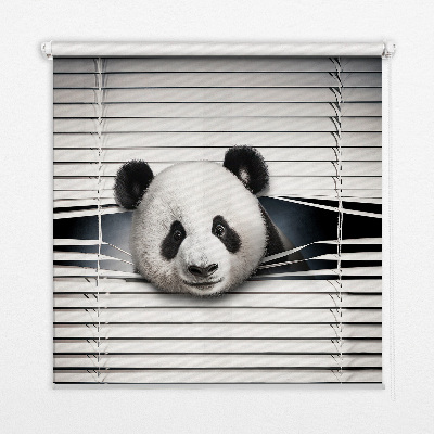 Estor decorativo panda