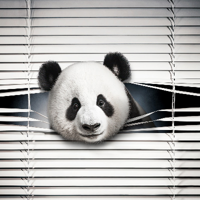 Estor decorativo panda