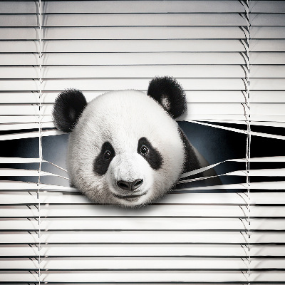 Estor decorativo panda