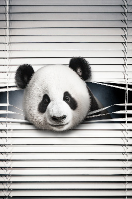 Estor decorativo panda