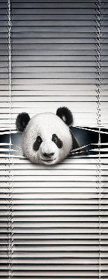 Estor decorativo panda