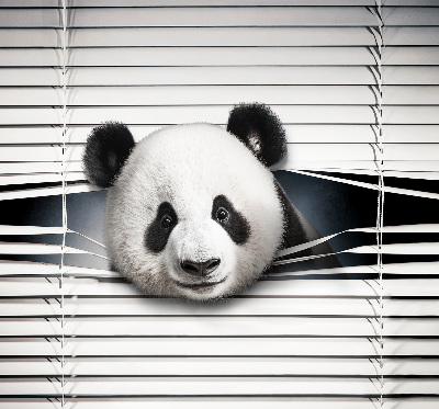 Estor decorativo panda