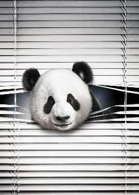 Estor decorativo panda