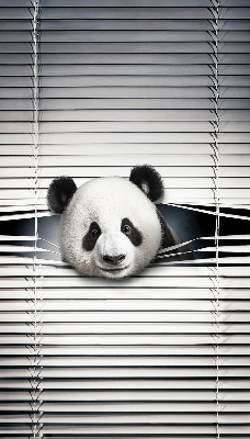 Estor decorativo panda