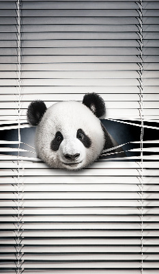 Estor decorativo panda