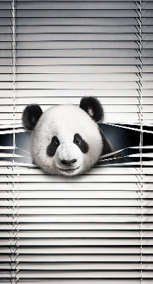 Estor decorativo panda