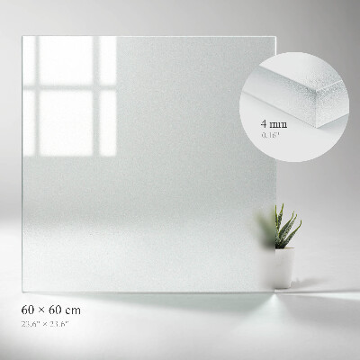 Tablero para mesa cuadrado Translúcido