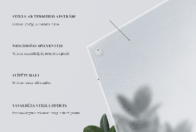 Tablero para mesa cuadrado Translúcido