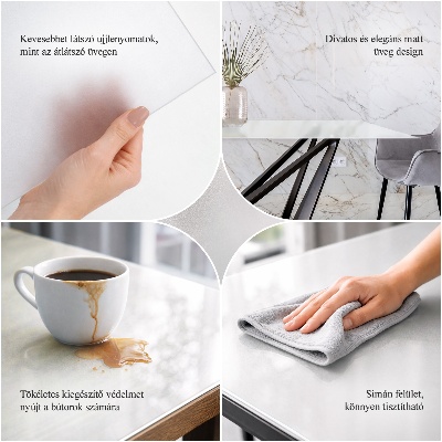 Tablero para mesa redondo Translúcido