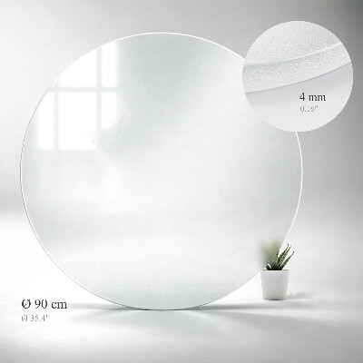 Tablero para mesa redondo Translúcido