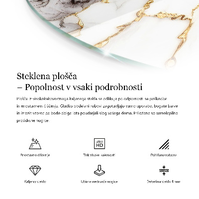 Tablero para mesa con impresión Mosaicos decorativos con detalles