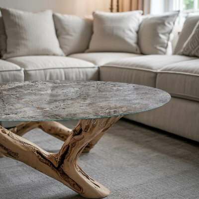 Tablero para mesa redondo Elegante diseño de mármol