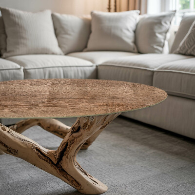 Tablero para mesa con impresión El encanto de la madera natural