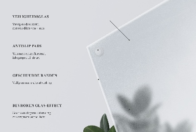 Tablero para mesa rectangular translúcido Translúcido