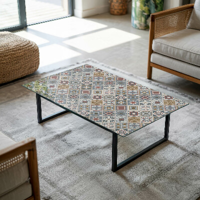 Tablero para mesa decorativo con impresión Mosaicos decorativos con detalles