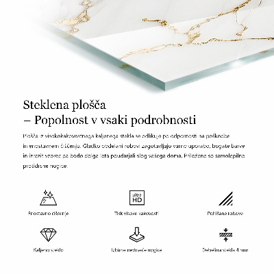 Tablero para mesa decorativo con impresión Mosaicos decorativos con detalles