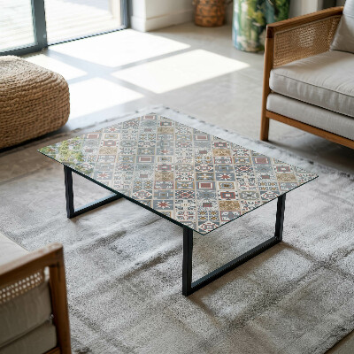 Tablero para mesa decorativo con impresión Mosaicos decorativos con detalles