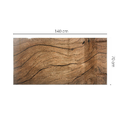 Tablero para mesa rectangular Elegante motivo forestal