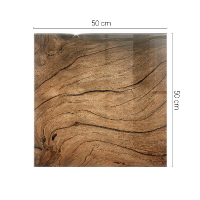 Tablero para mesa rectangular Elegante motivo forestal