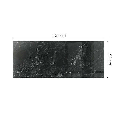 Tablero para mesa rectangular con impresión Mármol con delicadas vetas