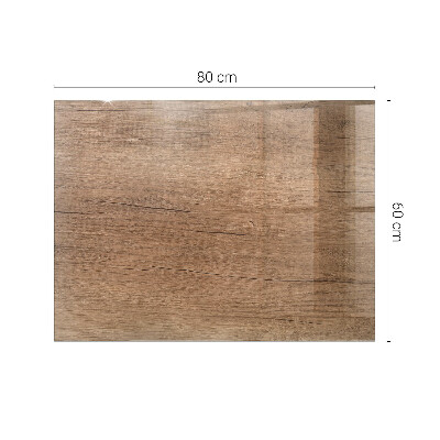 Tablero para mesa decorativo con impresión El encanto de la madera natural