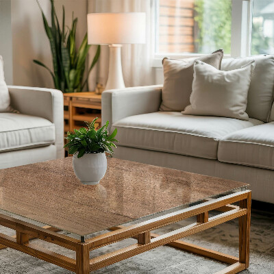 Tablero para mesa decorativo con impresión El encanto de la madera natural