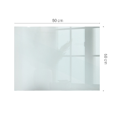 Tablero para mesa rectangular transparente