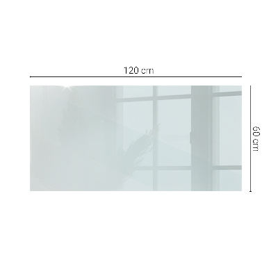 Tablero para mesa rectangular transparente