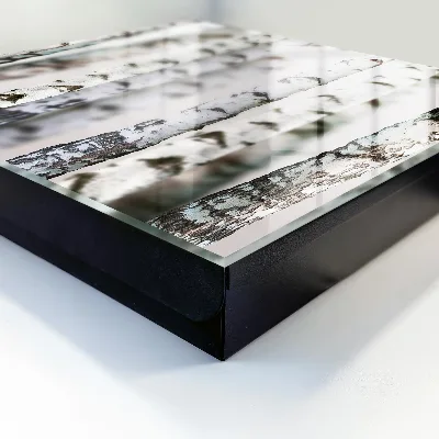 Caja de llaves Troncos de abedul