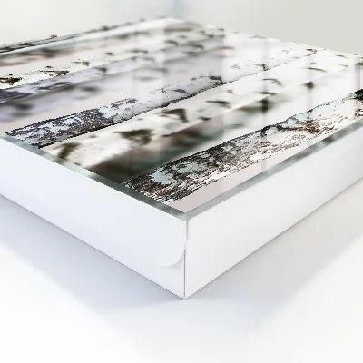 Caja de llaves Troncos de abedul