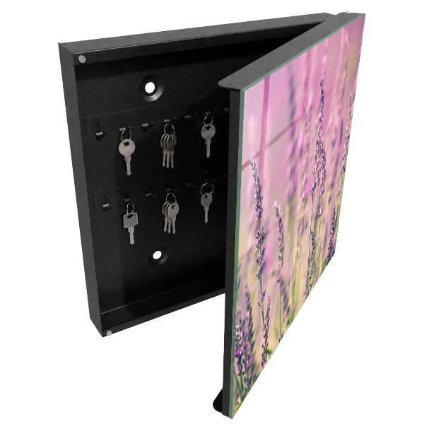Caja de llaves Jardín púrpura