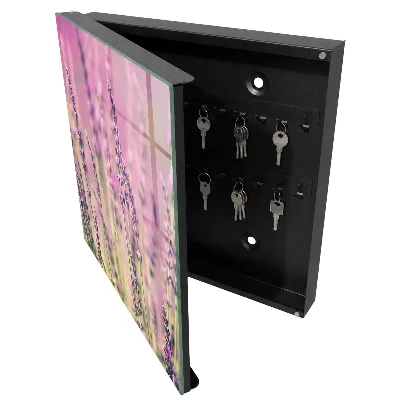 Caja de llaves Jardín púrpura