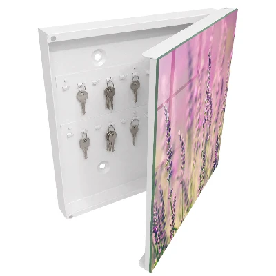 Caja de llaves Jardín púrpura