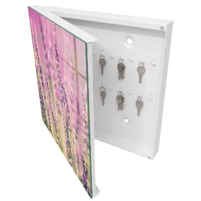 Caja de llaves Jardín púrpura
