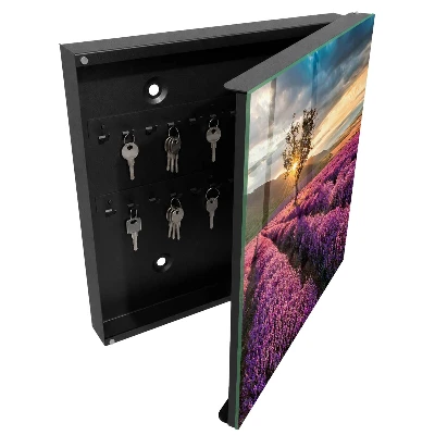 Caja de llaves Atardecer lavanda