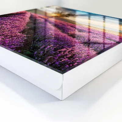 Caja de llaves Atardecer lavanda