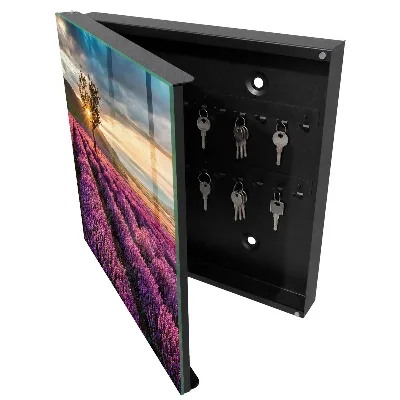 Caja de llaves Atardecer lavanda
