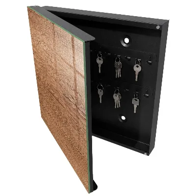 Caja de llaves Textura de madera