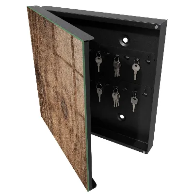 Caja de llaves Textura de madera