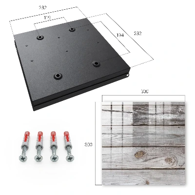 Caja de llaves Textura de madera