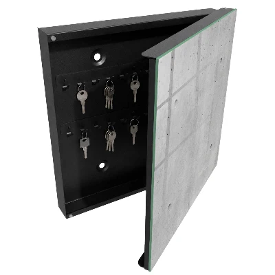 Armario llaves de pared Hormigón crudo