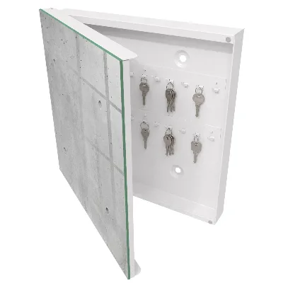 Armario llaves de pared Hormigón crudo
